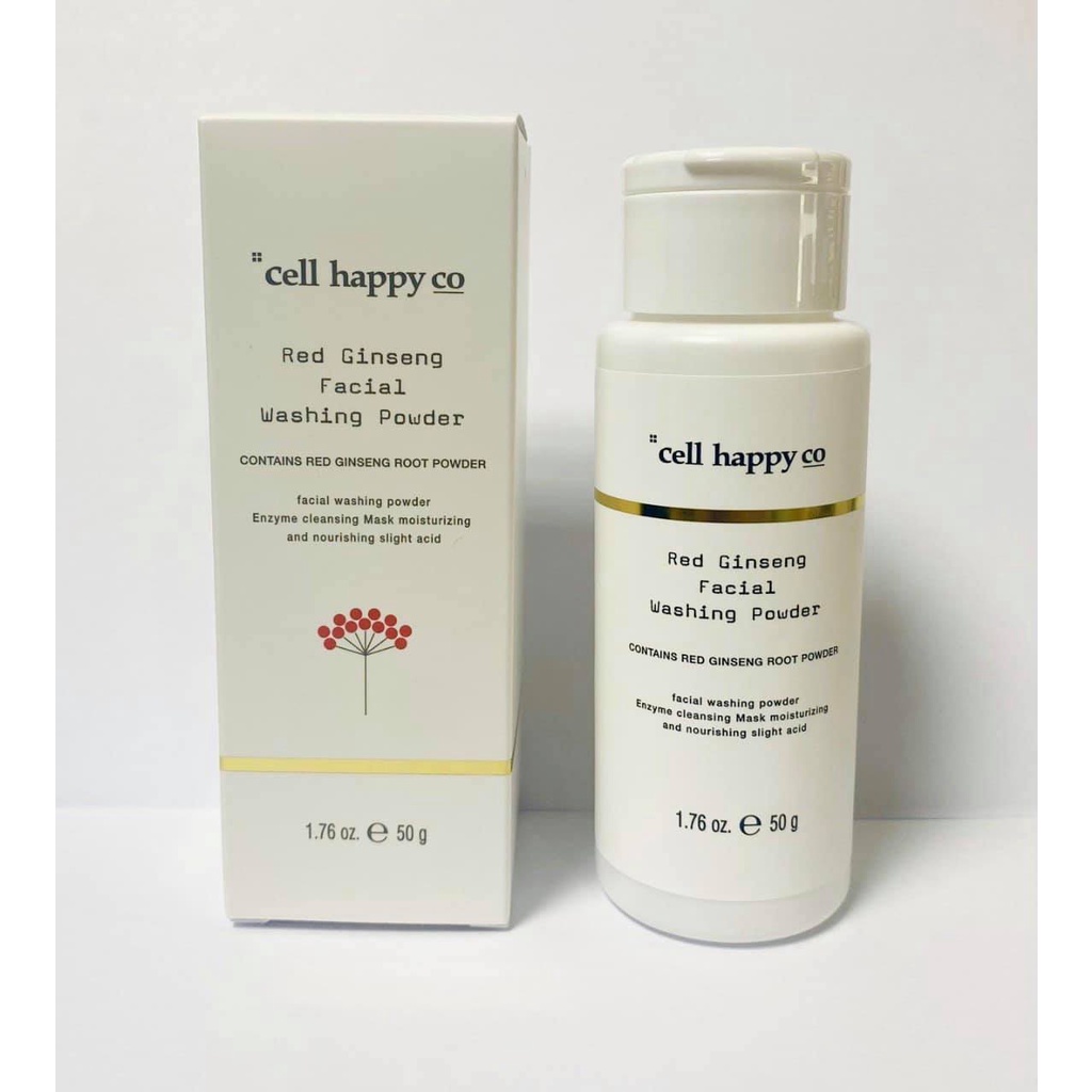 Bột rửa mặt Enzyme hồng sâm CHÍNH HÃNG 100%