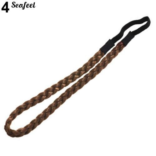 Băng đô tóc giả bện phong cách Bohemian độc đáo