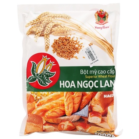 [BỊCH  1KG] Bột mì Hoa Ngọc Lan cao cấp làm bánh mì, bánh rán, bánh bao, bánh ngọt