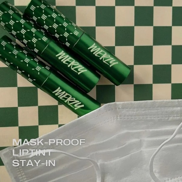 Son kem lì Merzy The First Velvet Tint V6 - Ver Siren  / Ver Xanh Lá Limited