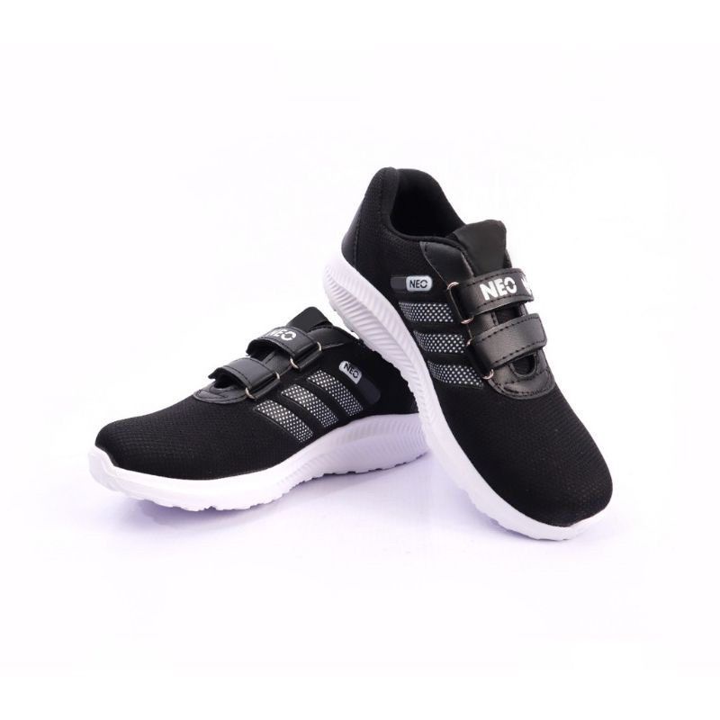 Giày Adidas Đi Học Trẻ Em Màu Đen Size 28-37