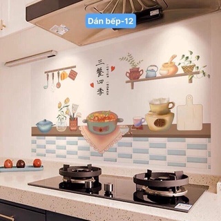 Decal dán bếp