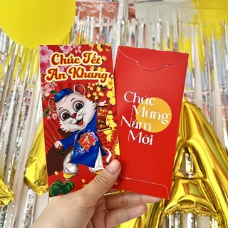 3 chiếc LÌ XÌ chúc Tết An Khang - hình mèo dễ thương chúc mừng năm mới
