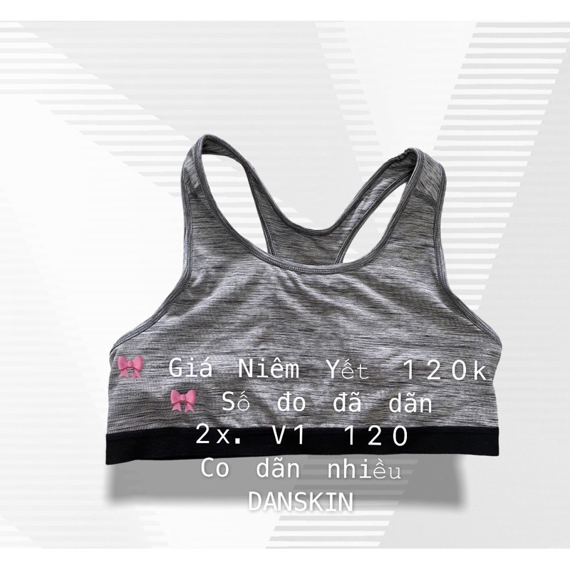 (60-85kg) Áo Bra tập gym yoga bigsize vnxk thun poly dày co dãn tốt sport bra