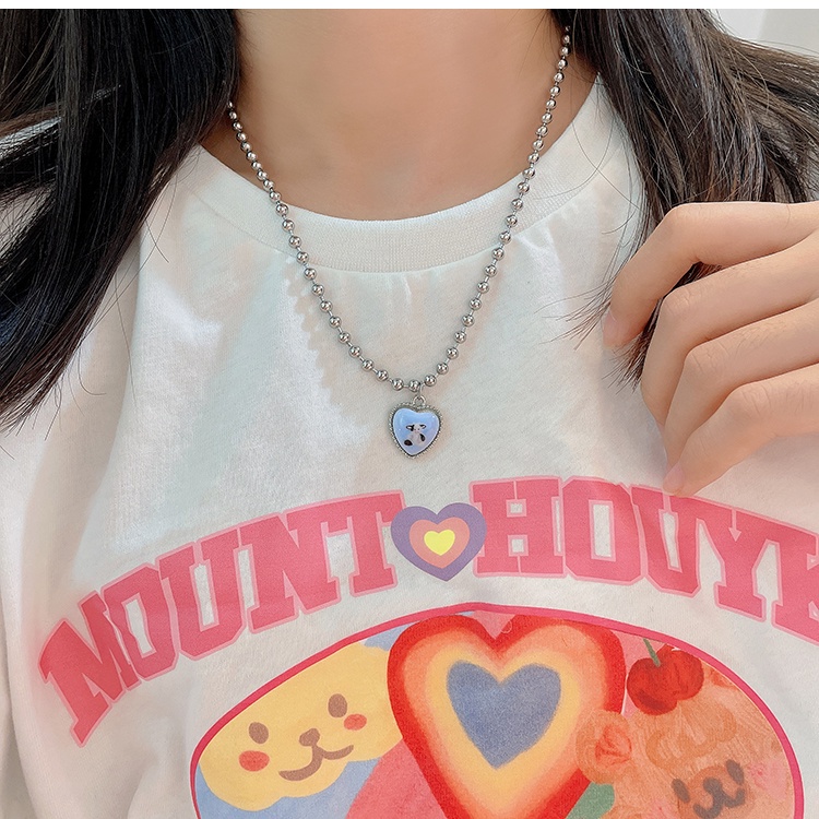 Dễ Thương Vòng cổ Mặt Hình Thỏ Và Bò Sữa Đáng Yêu Cho Nữ