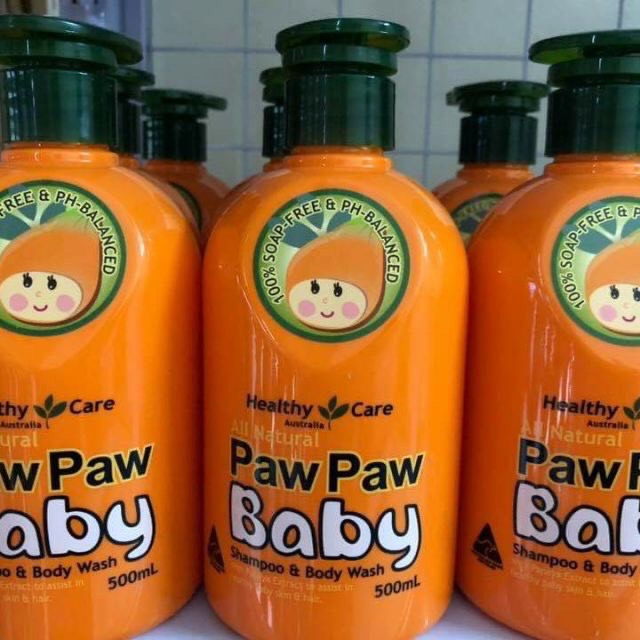 Sữa Tắm Đu Đủ Paw Paw Baby Healthy Care 500 ml Cho Bé - Chuẩn Úc