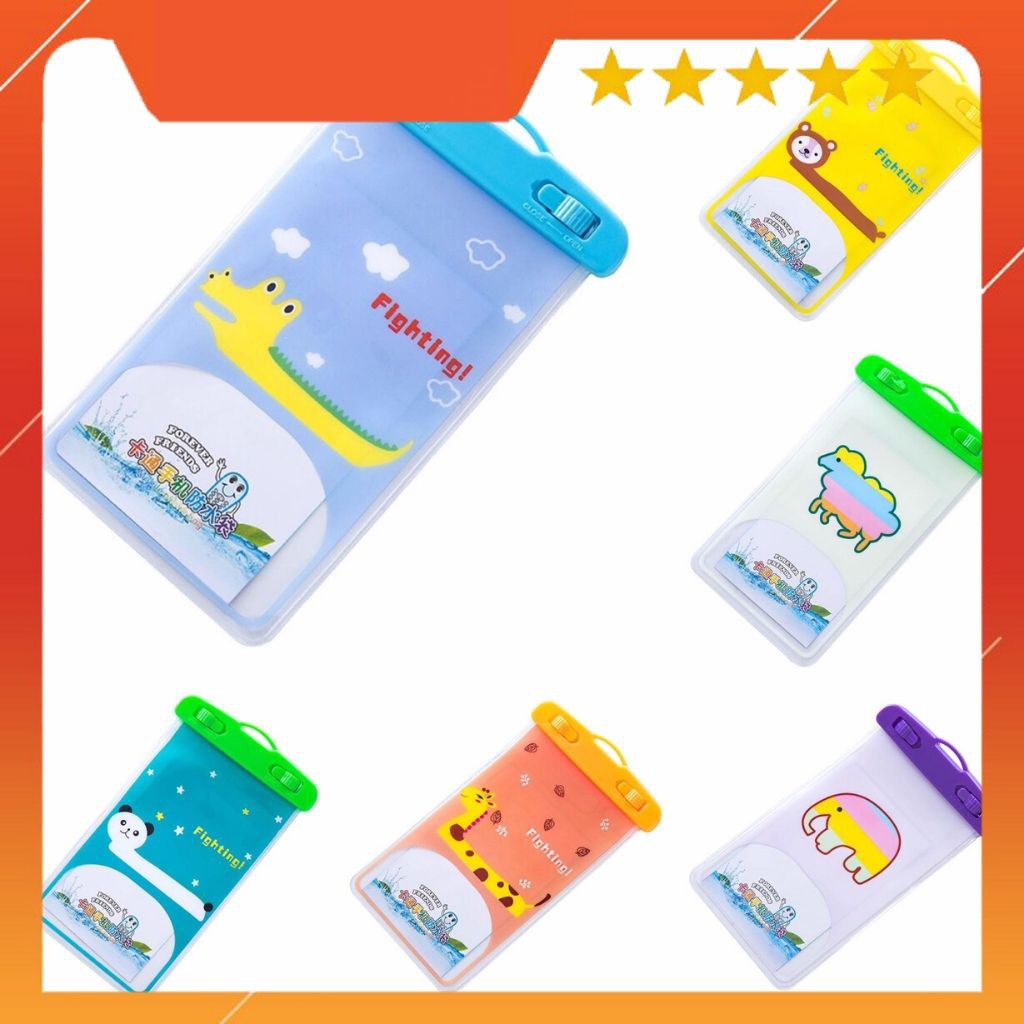 Túi chống nước điện thoại ❤️ Freeship ❤️ Túi chống nước điện thoại hình cute | BigBuy360 - bigbuy360.vn