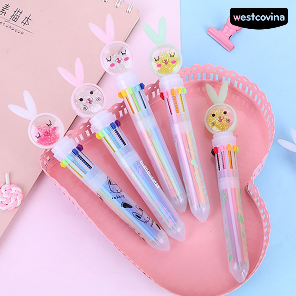 [Hot]✍Bút Bi 0.5mm Họa Tiết Hoạt Hình Dễ Thương