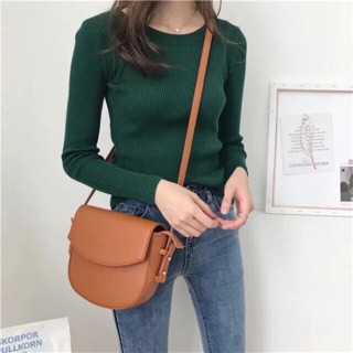 [CÓ SẴN] Áo len dài tay basic