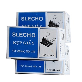 Kẹp bướm slecho nhiều kích thước 15mm/19mm/25mm/32mm - hộp 12 cái