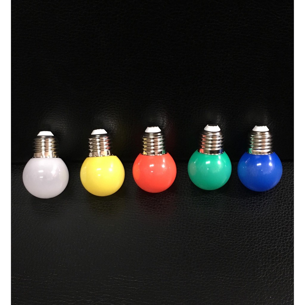 Bóng đèn LED Bulb Rạng Đông A45 W 1W trang trí nhiều màu