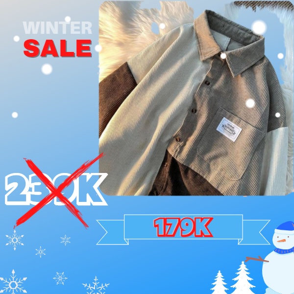 Sơ Mi Nhung Tăm, Form Unisex