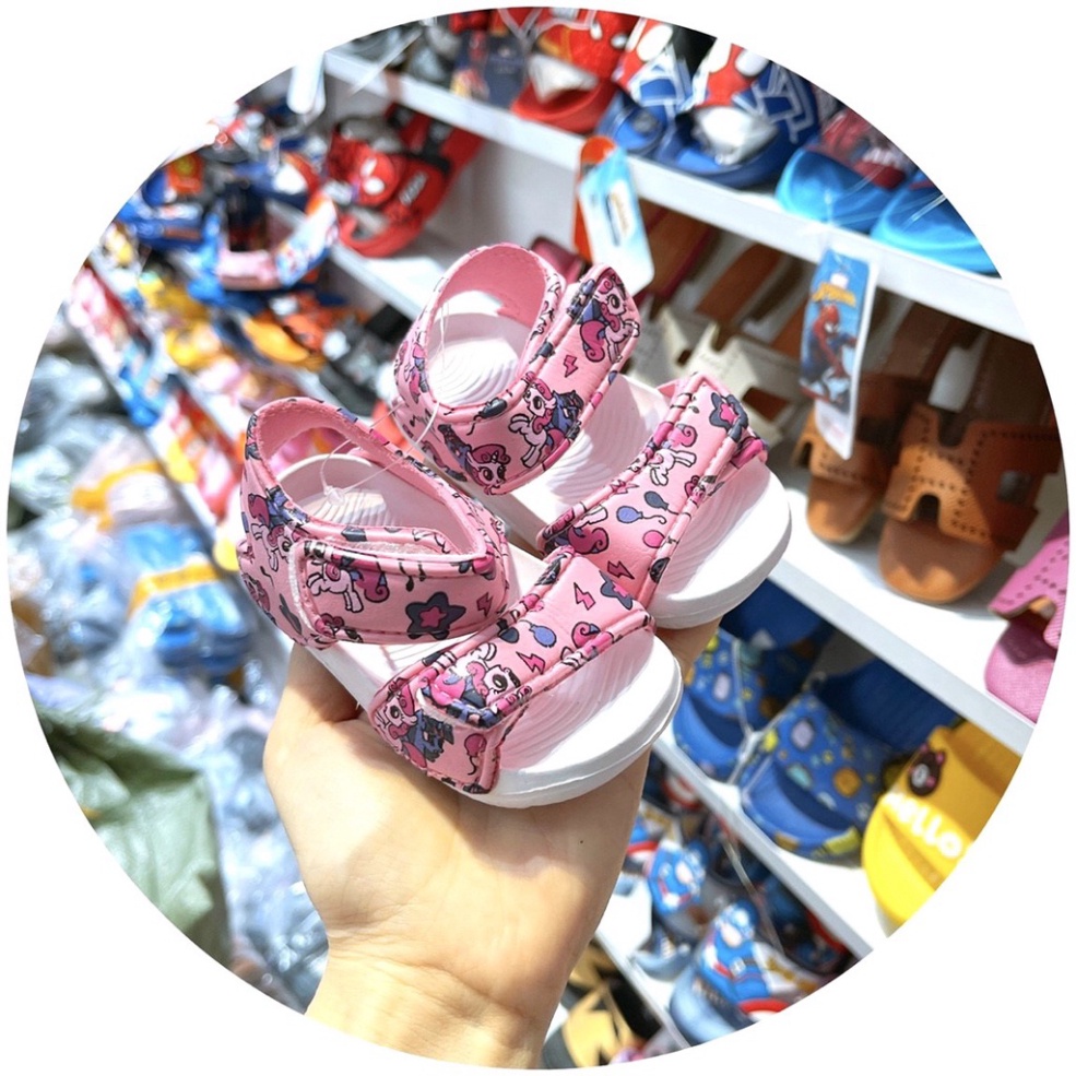 [Mẫu Mới Về]  Sandal Xốp Chống Trơn Cho Bé Gái Siêu Nhẹ Siêu Bền Size từ18- 27