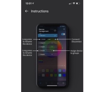Đèn hoàng hôn , sunset , tiktok sống ảo , app chuyển đổi 16 triệu màu điều khiển chỉnh được theo nhạc.