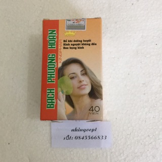 ( CHUẨN CHÍNH HÃNG ) rối loạn kinh BẠCH PHƯỢNG HOÀNG , BỒI BỔ KHÍ HUYẾT , ĐAU BỤNG KINH nhé