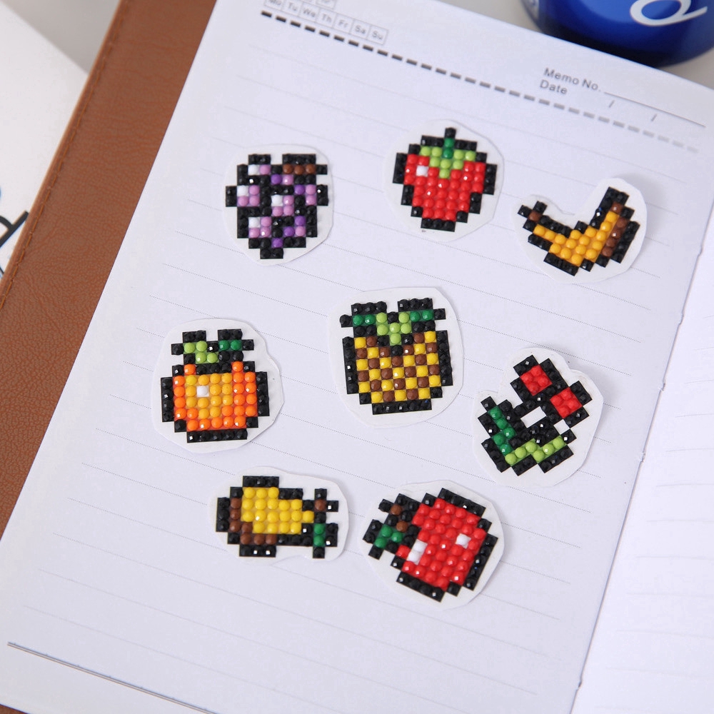 Bộ Dụng Cụ Làm Tranh Đính Đá Thủ Công Cho Bé