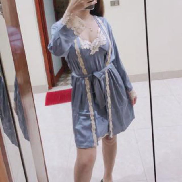 (sẵn ) Set bộ ngủ lụa sexy 5 chi tiết hàng Quảng Châu cao cấp | BigBuy360 - bigbuy360.vn