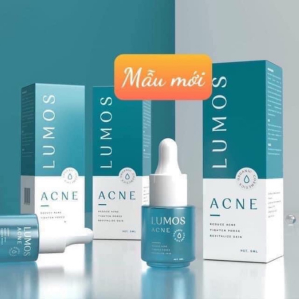 Serum Ngừa Mụn LUMOS ACNE, Giảm Thâm Hiệu Qủa, Date NEW - 5ml