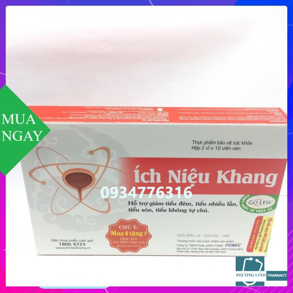 ÍCH NIỆU KHANG hộp 2 vỉ 10 viên nén