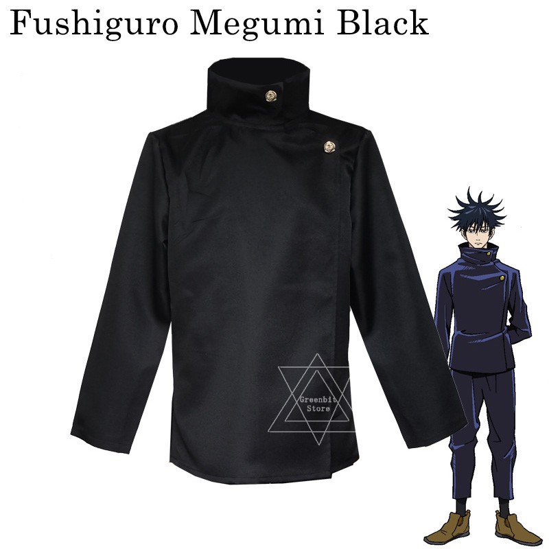 Áo khoác hóa trang thành nhân vật Anime Jujutsu Kaisen Yuji Itadori Fushiguro Megumi Gojo