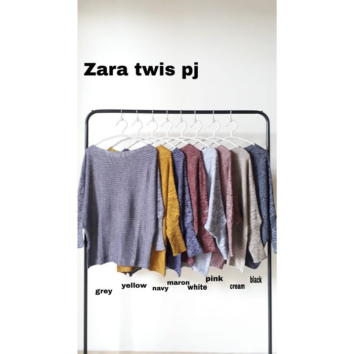 Áo kiểu Hàn Quốc hàng nhập khẩu (Zara twis pj RO) dành cho nữ 86PFE
