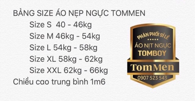 ♨️ Bản Nịt Ngực Tomboy