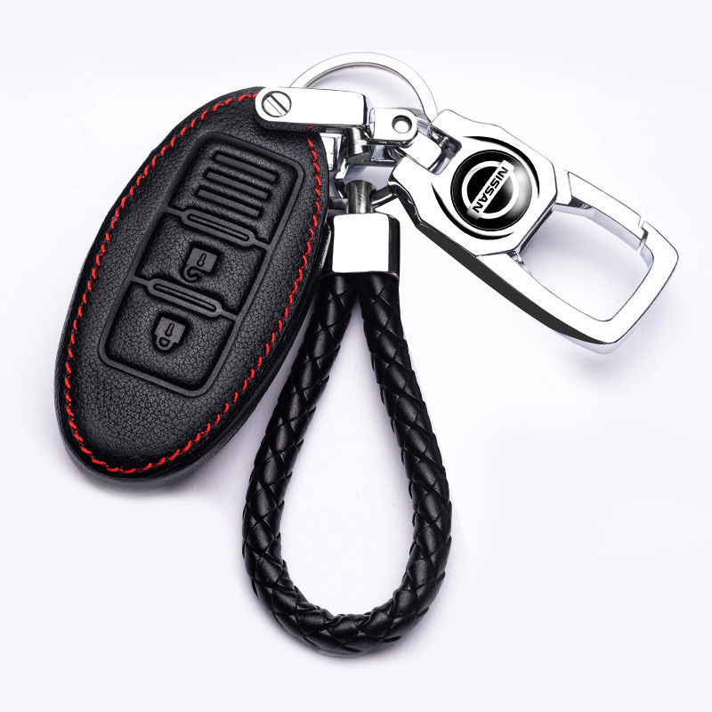 Túi da đựng chìa khóa Nissan cho xe hơi