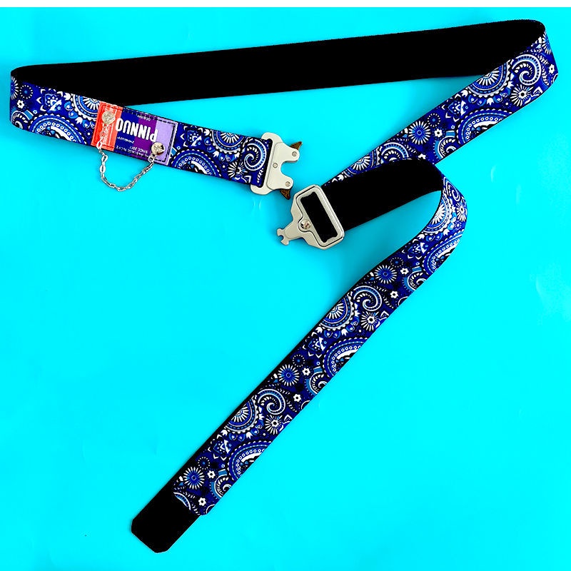 Thắt Lưng Vải Canvas Phong Cách hip hop Trẻ Trung Cho Nam Nữ