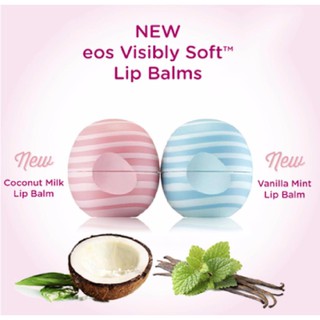 Bộ 2 son trứng dưỡng môi eos visibly soft lip balm 7g