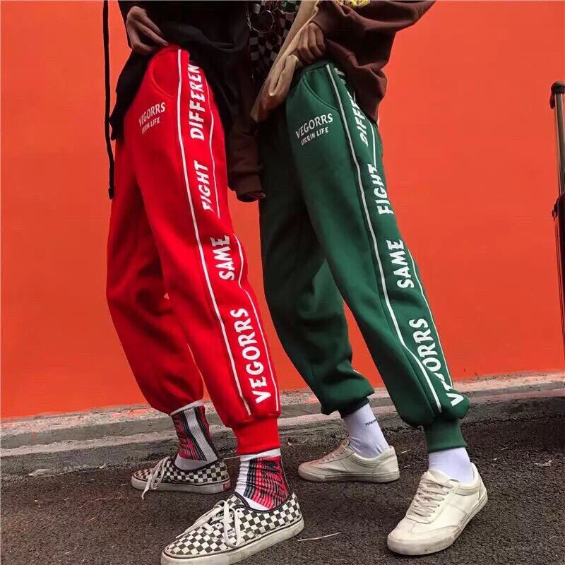 Quần jogger viền chữ cực chất