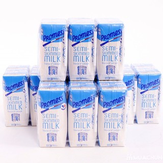 SỮA TƯƠI PROMESS ÍT BÉO 200ML (THÙNG 24 HỘP)