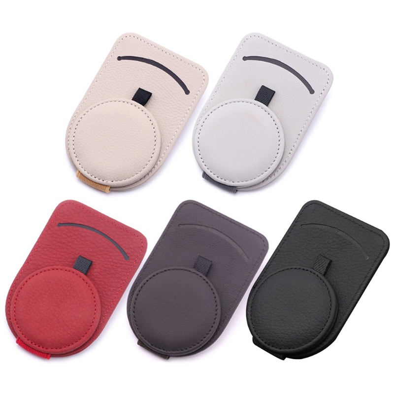 Giá Đỡ Mắt Kính / Thẻ Gắn Tấm Che Nắng Xe Hơi Tiện Dụng