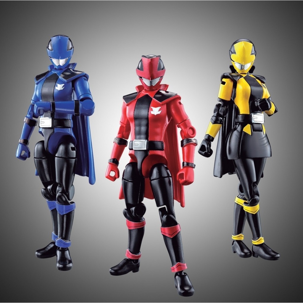 [Mới-có sẵn] Siêu nhân SODO Super Sentai Patranger, Lupinranger Red - Blue - Yellow - Green - Pink Ranger Power Rangers