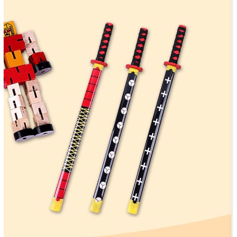 Đạo Cụ Hoá Trang Zoro Trong Đảo Hải Tặc Dành Cho Trẻ Em Bằng Gỗ Dài 75cm