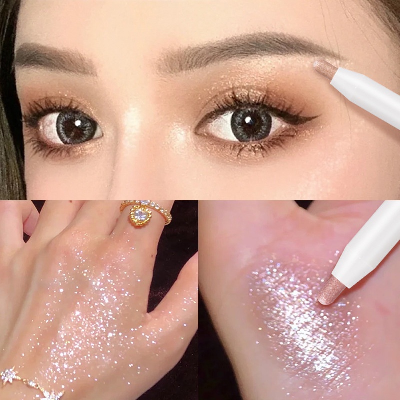 Phấn Mắt Dạng Bút 6 Màu Lì Lấp Lánh Tùy Chọn