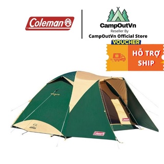 Lều cắm trại gia đình Coleman KHUNG NHÔM campoutvn lều cắm trại du lịch dã ngoại lều nhật Wide Dome IV/300 A053