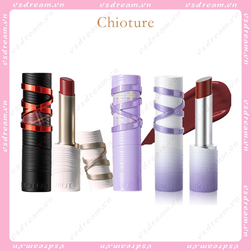 Son Lì Zhiyoquan chioture Nhung Lì Mịn Màng Dưỡng Ẩm Lâu Trôi Làm Trắng Môi Lâu Trôi Cho Học Sinh @