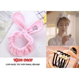 Băng đô trang điểm đáng yêu + Tặng 2 dây buộc tóc bền đẹp
