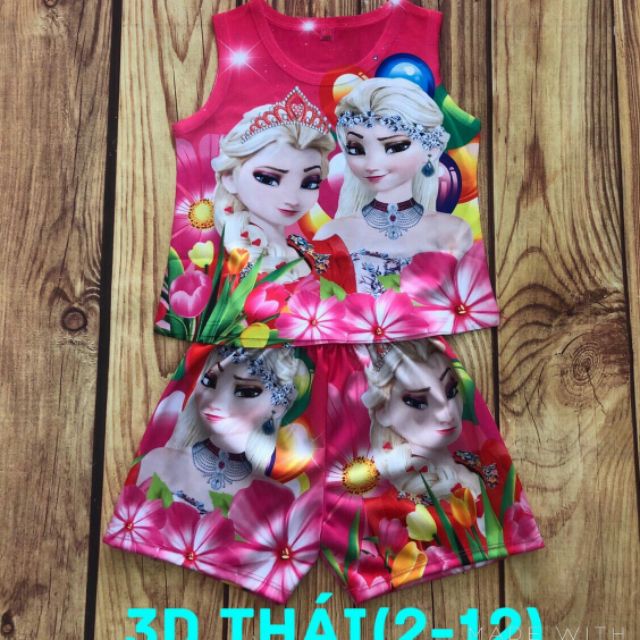 bộ 3d thái elsa 1484