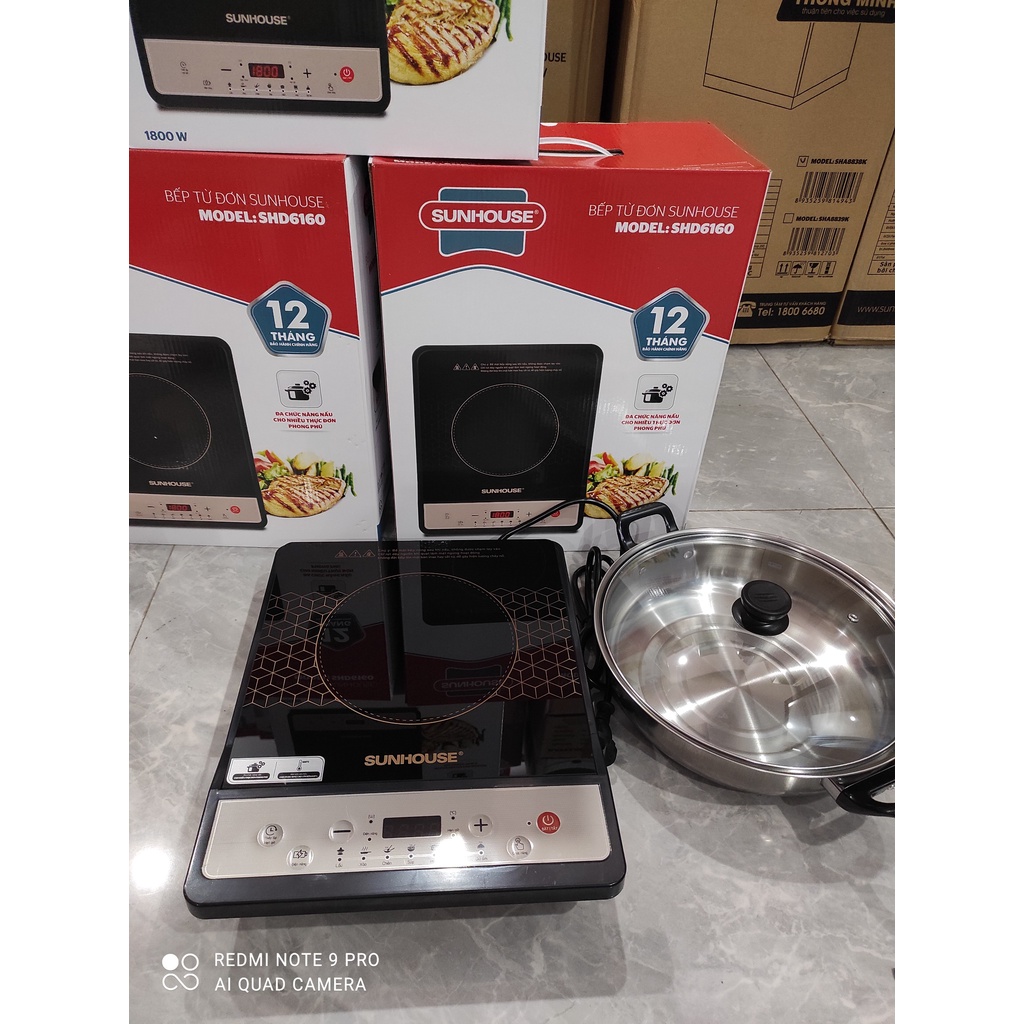 BẾP TỪ ĐƠN SUNHOUSE SHD6160