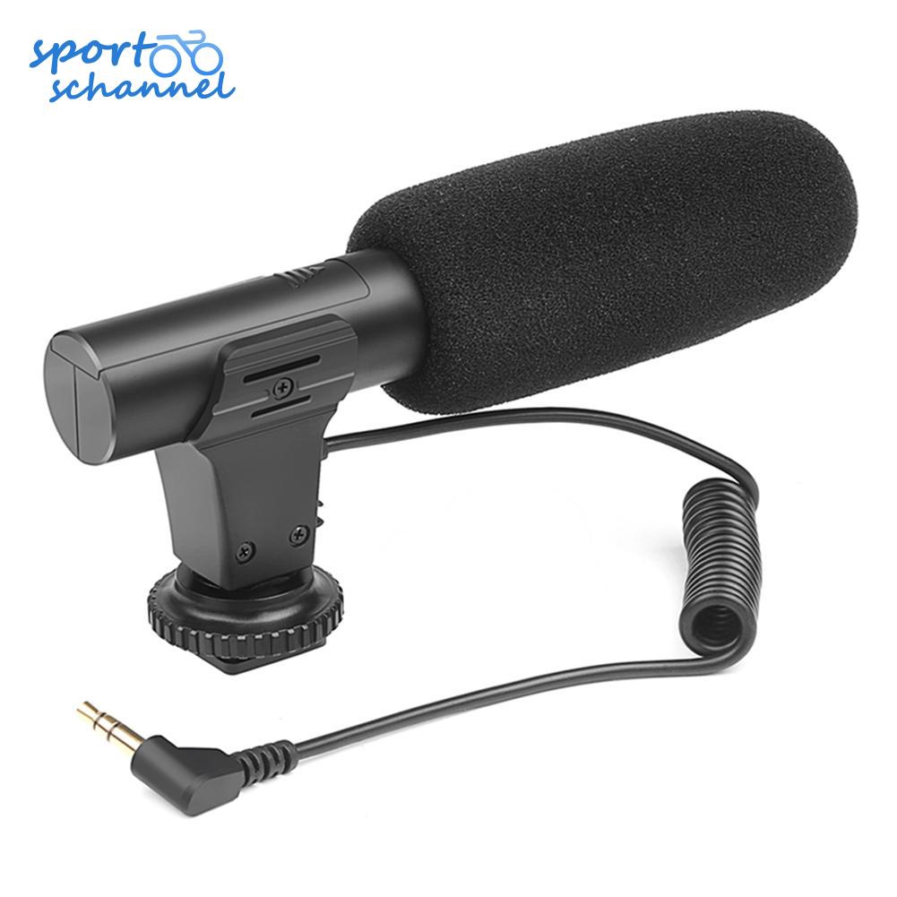 Micro thu âm phỏng vấn PC stereo quay video dùng ngoài trời MIC-05