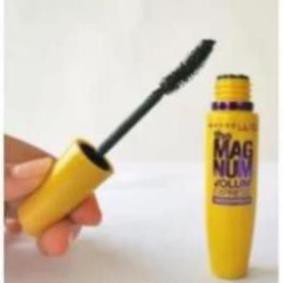 Mascara maybelline vàng the magnum volum express waterproof - chuốt mi không lem không trôi 10ml