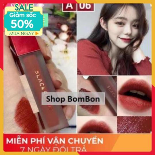 ❤SALE TO 50%❤ Son Black Rouge A06 ⚡️𝑯𝒂̀𝒏𝒈 𝑯𝒂𝒏𝒅𝒎𝒂𝒅𝒆⚡️ Màu Đỏ Gạch. | BigBuy360 - bigbuy360.vn