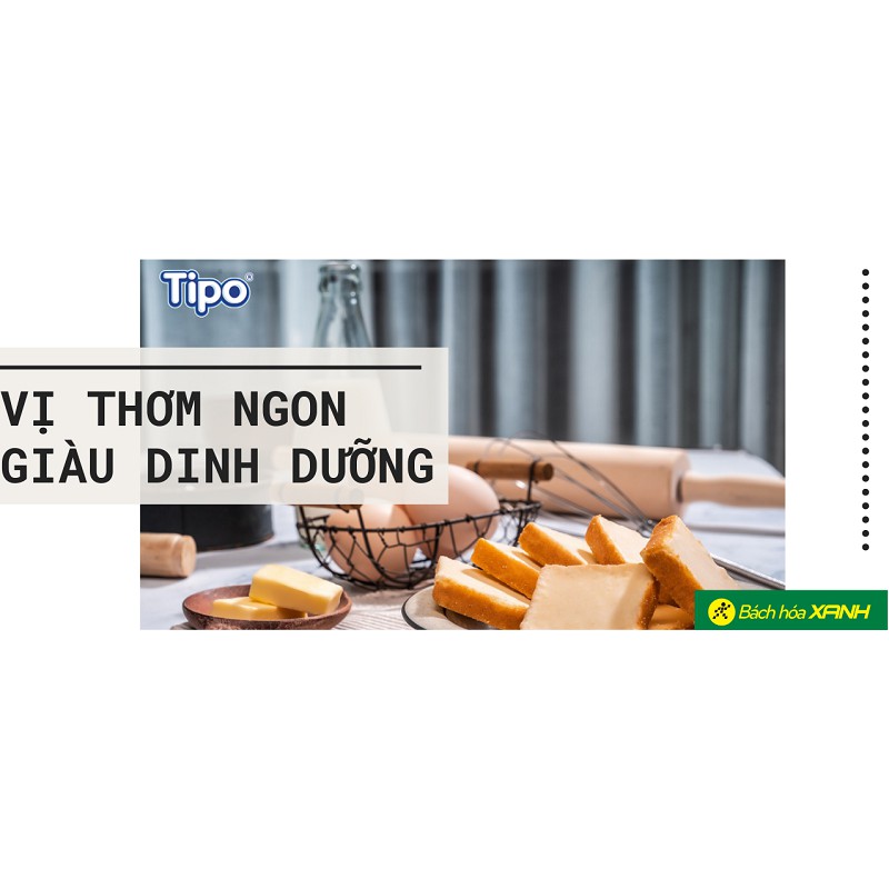 Bánh trứng Tipo gói 220g | BigBuy360 - bigbuy360.vn