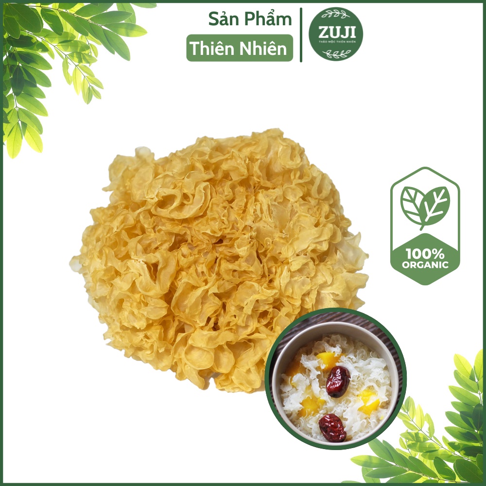 200G Nấm Tuyết Vụn Nấu Chè Dưỡng Nhan, Chè Thái, Sâm Bổ Lượng
