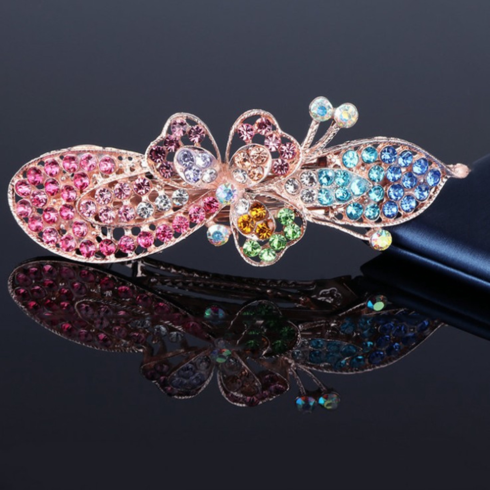 Kẹp tóc đính đá sang trọng cho nữ