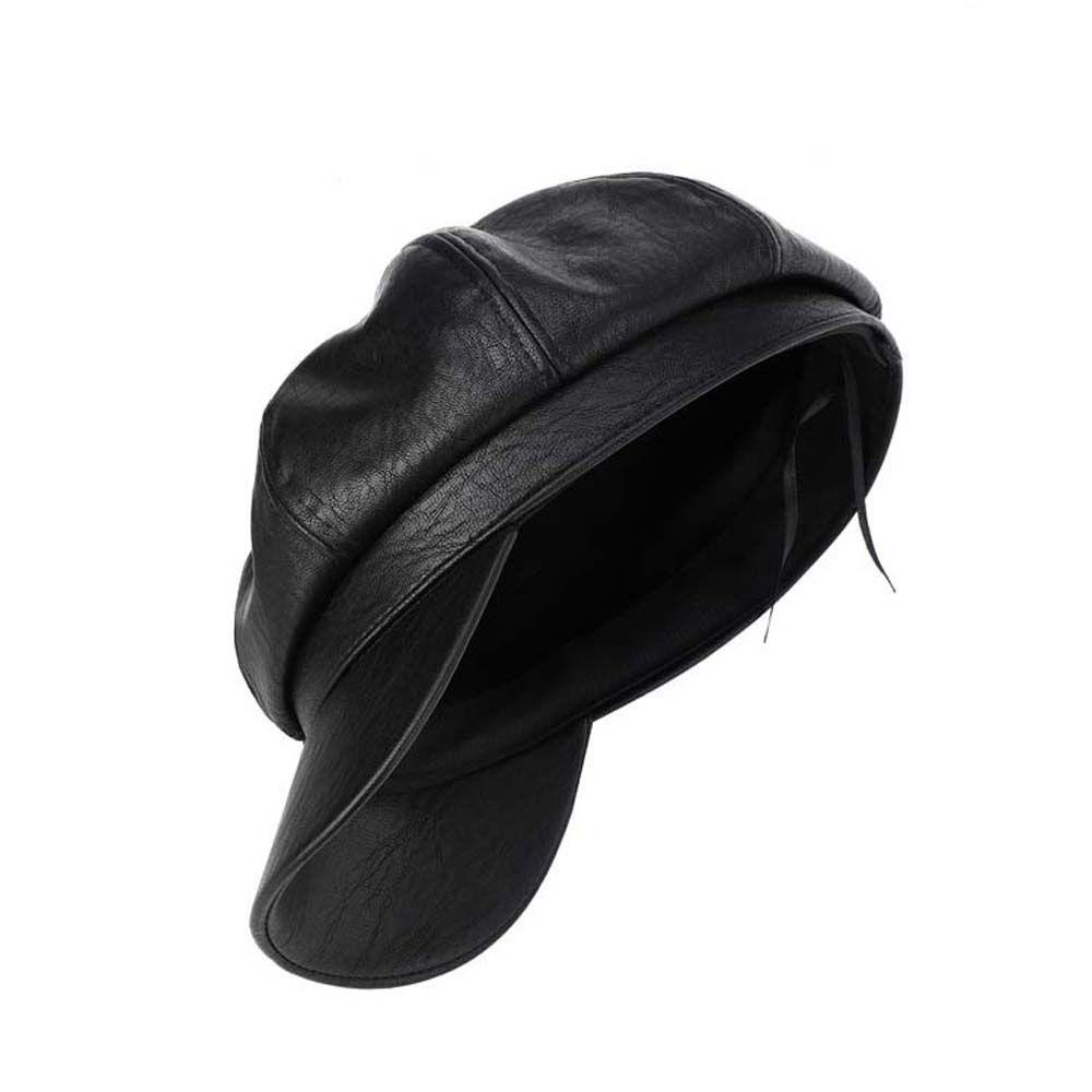 Mũ Beret Da Thời Trang Nữ