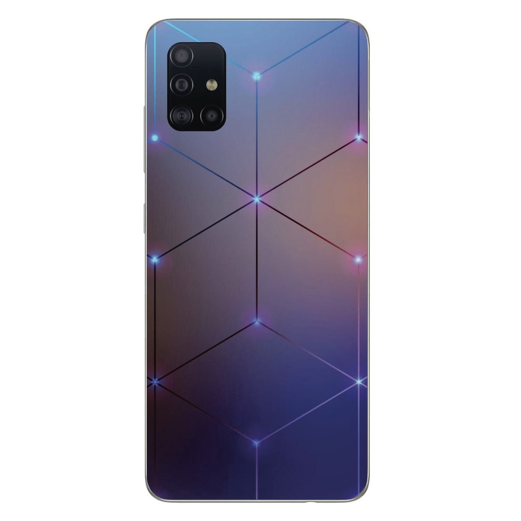 Miếng Dán Skin 3D mặt lưng điện thoại Samsung A71 / A51 / A31 / A21s tránh trầy xước, hình ảnh 3D sắt nét