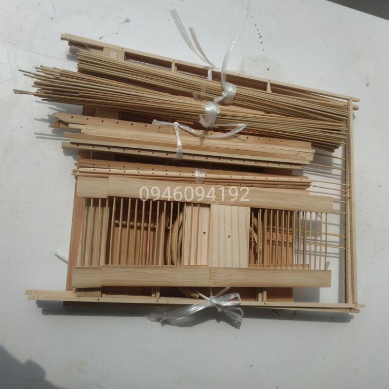 Lồng chim chào mào vuông