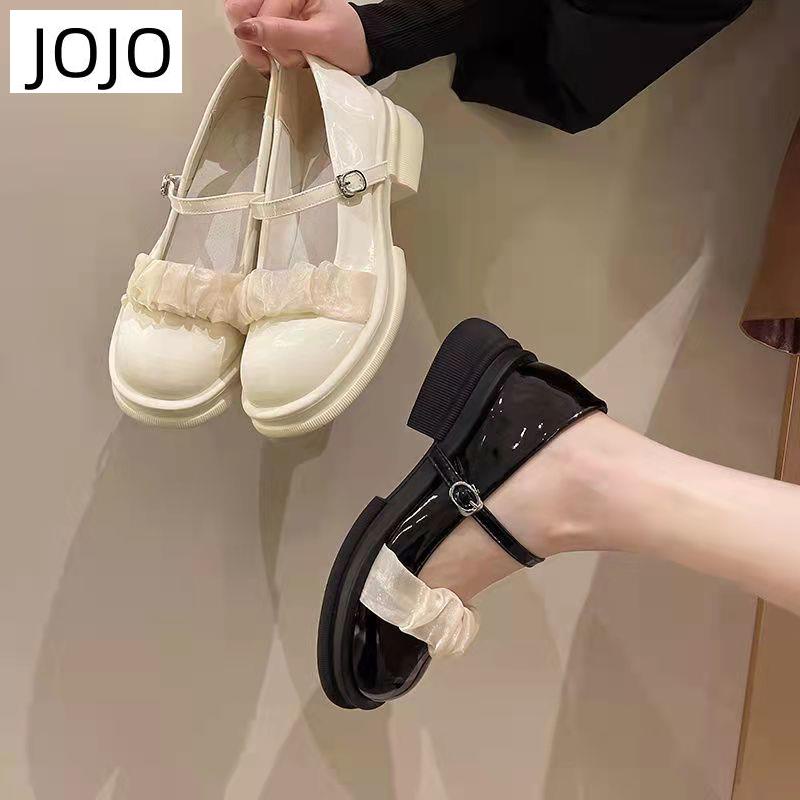 Giày Da Phong Cách Anh Quốc Cổ Điển Thời Trang Cho Nữ